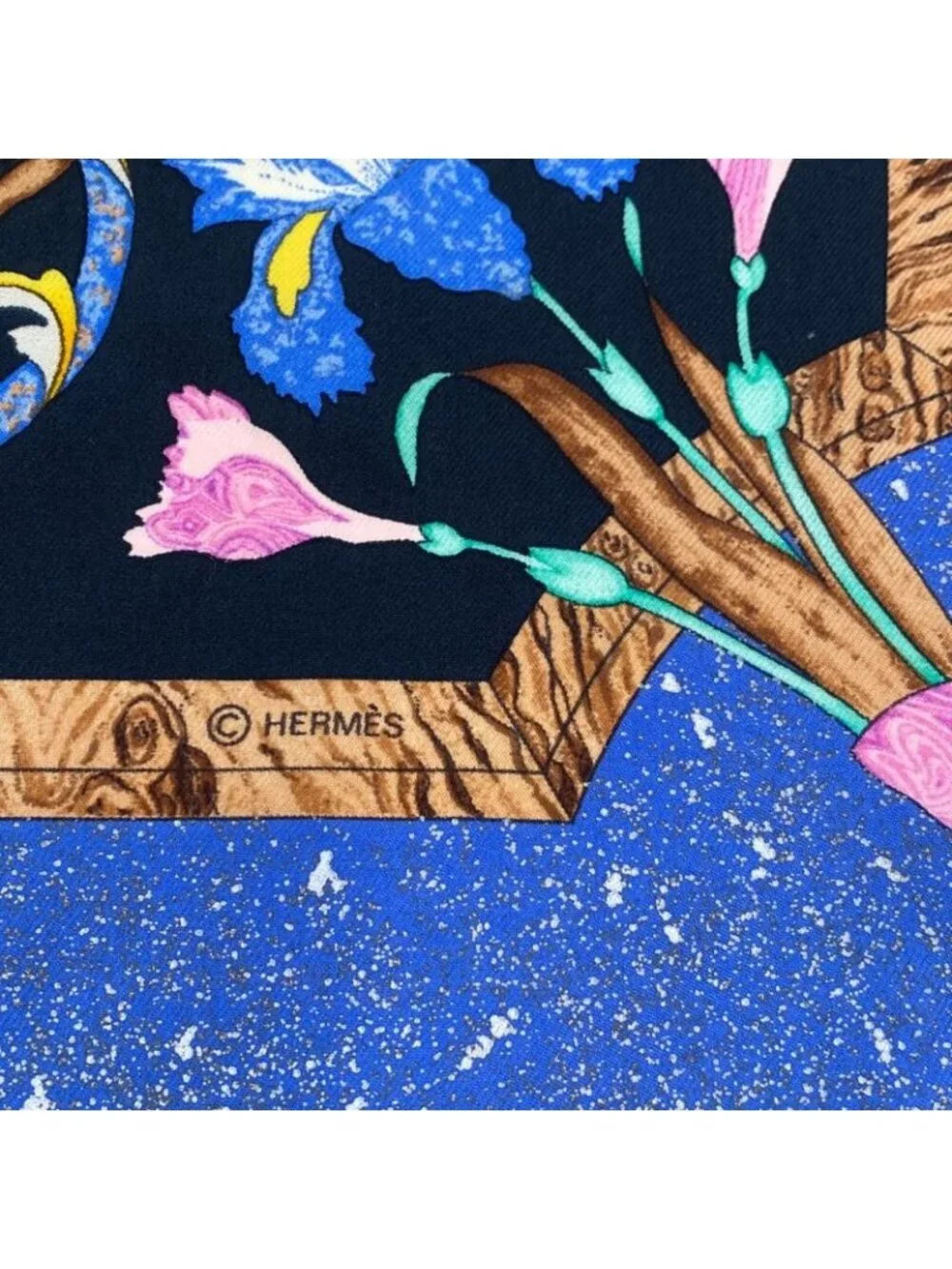 ★SOLD★ Hermes Carre 90 Pierres D'orient Et D'occident Oriental Stone and Western - Picture 2 of 5